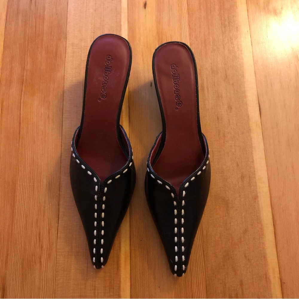 Y2K Slip on Kitten Heels